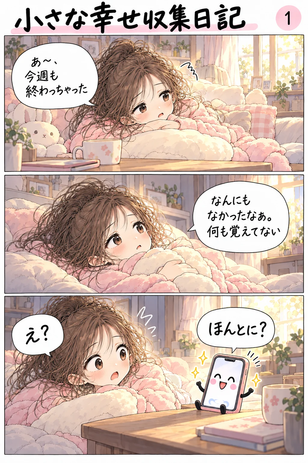 小さな幸せ収集日記の表紙